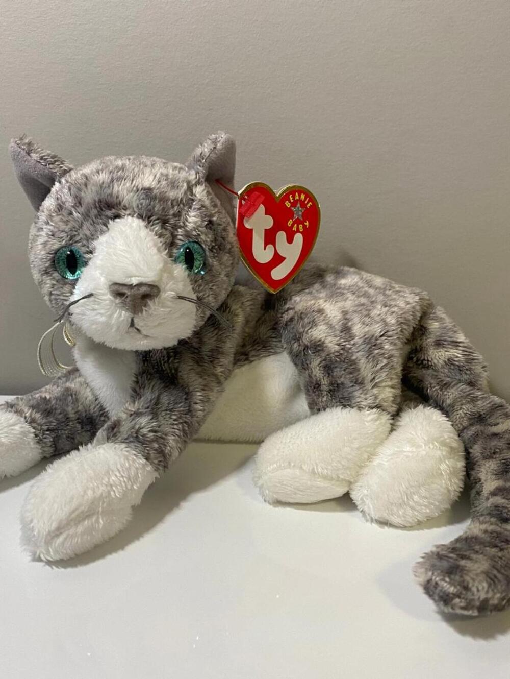 Ty Beanie Baby “Purr” the Cat! (8 inch)